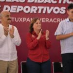 Los jóvenes deben estar en las aulas; Gobernadora entrega infraestructura educativa